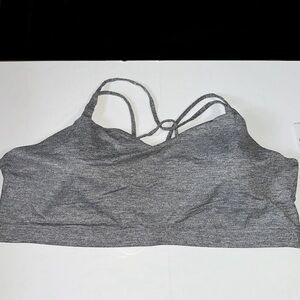 Gray Sports Bra